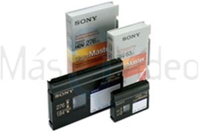 SONY PHDV-124DM Cinta 1/4" Digital Master para HDV de 124'