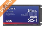 SONY SBS-64G1B (Usado) Tarjeta SxS de 64Gb. Velocidad hasta 3,5 Gbps