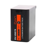 DYNACORE DV-VBD78 Batera de in ltio tipo DV para Panasonic de 56W (7,2 V 7,8 Ah)