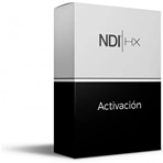 NEWTEK Licencia NDI-HX para cmaras Sony o Panasonic