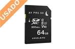 ANGELBIRD (Usado) Tarjeta 64GB SDXC™ (*SDHC™) | UHS-II. U3. Class 10. V90
