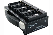 DYNACORE DV-FSP Cargador cudruple para bateras tipo NPF y CGA.