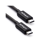 STARTECH Cable Thunderbolt 3 (40 Gbps) 80 cm. Color negro...