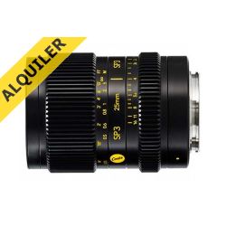Alquiler COOKE SP3 25MM