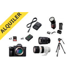 Alquilar MQV KIT BODA / EVENTO Cámara SONY ALPHA | Más Que Vídeo Profesional
