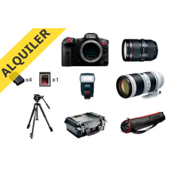 Alquilar MQV KIT BODA / EVENTO 2 Cámara EOS R5C | Más Que Vídeo Profesional
