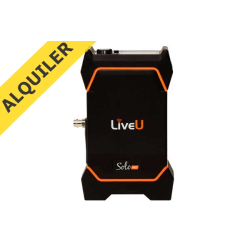 Alquilar LIVEU SOLO PRO SDI | Más Que Vídeo Profesional