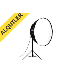 Alquilar NANLITE SOFTBOX CIRCULAR BOWENS 120 | Más Que Vídeo Profesional