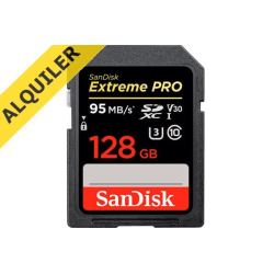 Alquilar SANDISK SDSDXXG-128G-GN | Más Que Vídeo Profesional