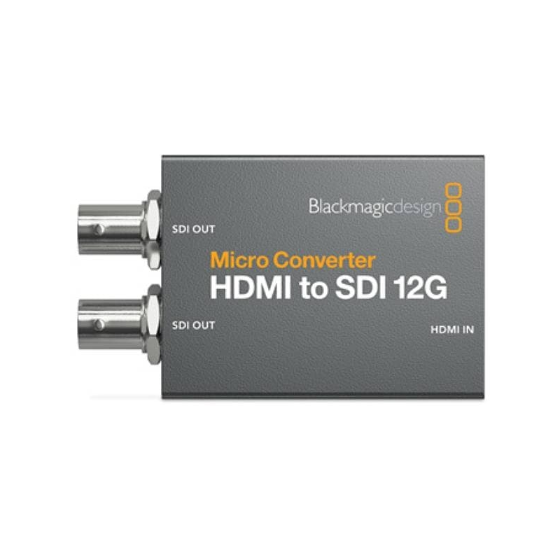 comprar BLACKMAGIC MICRO CONVERTER - HDMI TO SDI 12G PSU - Conversores SDI/HDMI - BLACKMAGIC