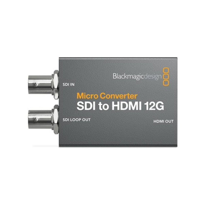 comprar BLACKMAGIC MICRO CONVERTER - SDI TO HDMI 12G PSU - Conversores SDI/HDMI - BLACKMAGIC