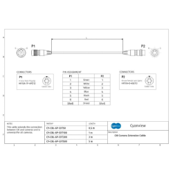 comprar CYANVIEW CY-CBL-6P-EXT500 - Control de cámara CYANVIEW - CYANVIEW