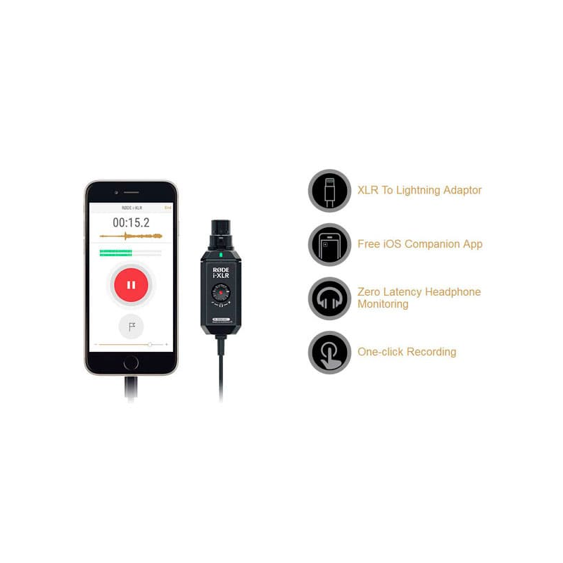 Comprar RODE i XLR | Más Que Vídeo Profesional