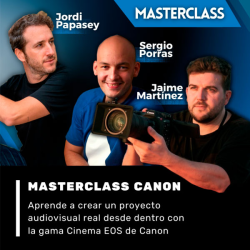 Comprar MQV MASTERCLASS FILMMAKER CANON | Más Que Vídeo Profesional