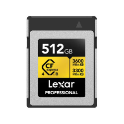 LEXAR CFexpress PRO B GOLD 4.0 series 512GGB