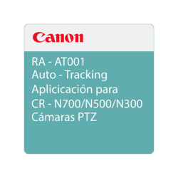 comprar CANON RA-AT001 LICENSE - Cámaras PTZ o Robotizadas - CANON
