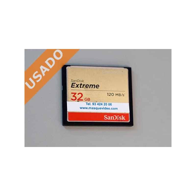 Comprar SANDISK SDCFXS-032G-X46 (Usado) | Más Que Vídeo Profesional