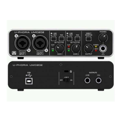 comprar BEHRINGER UPHORIA UMC202 - Micrófonos USB - BEHRINGER