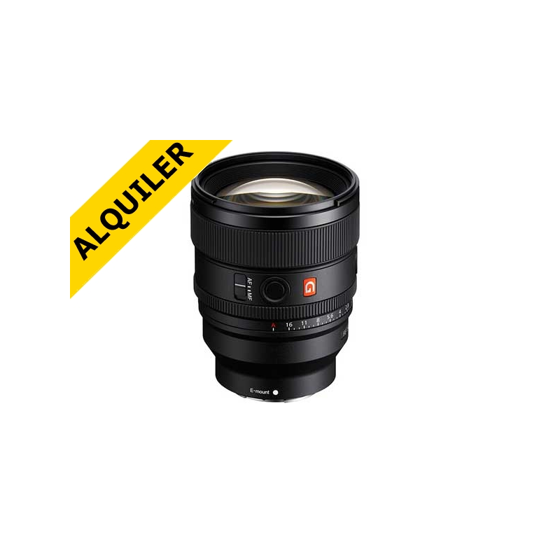 Alquilar SONY SEL85F14GM2B.SYX | Más Que Vídeo Profesional
