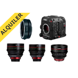 Alquilar CANON KIT EOS C400 + ÓPTICAS CINE CANON | Más Que Vídeo Profesional