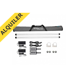 Alquilar NANLITE KIT 2 x PAVOTUBE II 30 XR | Más Que Vídeo Profesional