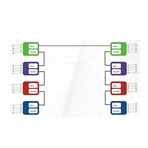 BARNFIND BARNCOLOR-3G-SDI-G Mux/Demux bidireccional con 4+4 canales 3G-SDI por F.O