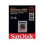 SANDISK SDCFE-512G-GN4IN (Usado) Tarjeta Extreme Pro Cfexpress 512GB 1700/1200MB/s Type B