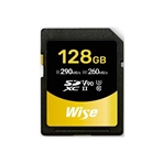WISE WI-SD-N128 Wise. Tarjeta SD 128GB -Max Read/Write -290/260MBs-