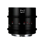 LAOWA 17MM T1.9 MFT CINE Equivalente a la distancia focal de 35mm en un sensor de 4/3.