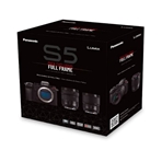 PANASONIC LUMIX S5 + R2060 + S50 Pack cámara Full-Frame sin espejo más objetivos.