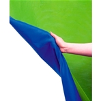 LASTOLITE LC5787 Fondo cortina tela reversible Azul / Verde 3m x 3,5m