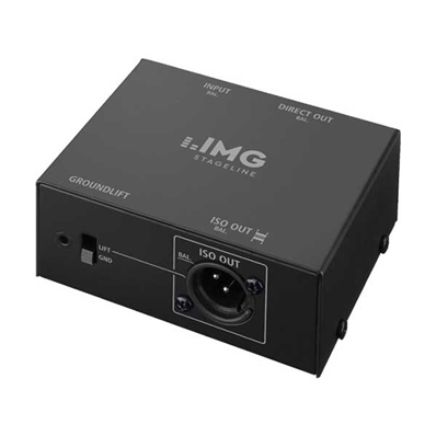 IMG MPS-1 Splitter de micrófono, con conexiones XLR