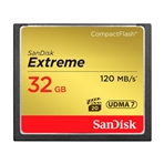 SANDISK SDCFXSB-032G-G46 Tarjeta Compact Flash Extreme 32GB 120MB/s 85MB/s.