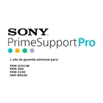 SONY PSP.PXWXZ.3 1 año de extensión PrimeSuportPro para PXW-X70, HXR-NX5, HXR-NX100