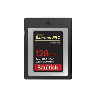 SANDISK SDCFE-128G-GN4IN Tarjeta Extreme Pro Cfexpress 128GB 1700/1200Mb/s Type B,Extreme Pro,