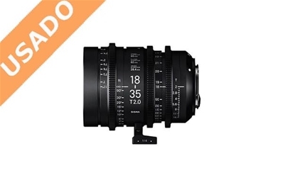 SIGMA 18-35MM T2 F/CE (Usado) Óptica Cine Zoom 18-35 mm T2 montura EF.