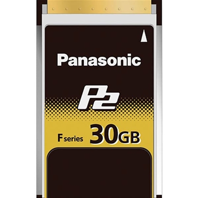 PANASONIC AJ-P2E030FG Tarjeta de memoria P2 de 30GB. Velocidad 1,2 Gbps ..