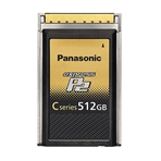 PANASONIC AU-XP0512DG Tarjeta de memoria Express P2 C de 512 GB