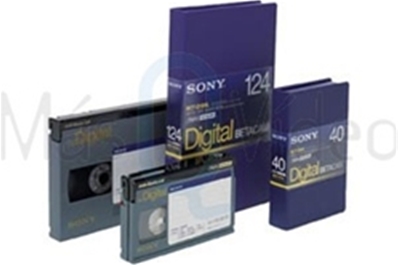 SONY BCT-D64L Cinta 1/2" para Betacam Digital de 64' de duración.