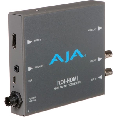 AJA ROI-HDMI-R0 Scan converter con HDMI (In) y HD-SDI (Out)