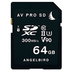 ANGELBIRD Tarjeta 64GB SDXC™ (*SDHC™) | UHS-II. U3. Class 10. V90
