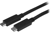 STARTECH Cable USB-C 3.1 M-M de 1 metro y alimentación
