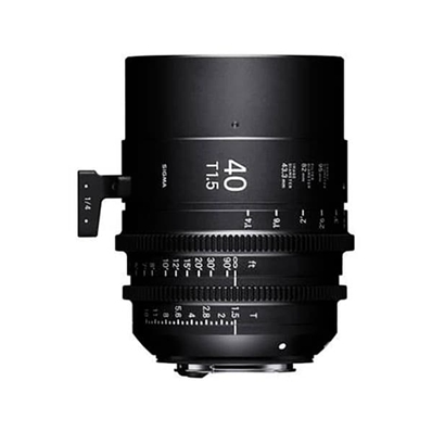 SIGMA 40MM T1.5 FF Óptica Cine 40mm T1.5 montura PL