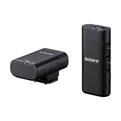 SONY ECM-W2BT Sistema de micrófono inalámbrico Bluetooth, conexión Mi Shoe
