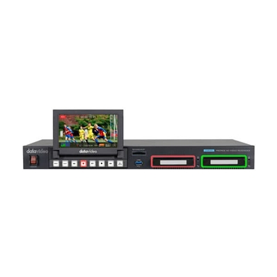 DATAVIDEO HDR-90 Grabador en formato Rack mono-multicanal ProRes 4K-UHD/HD, SDI-HDMI