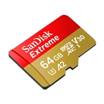 SANDISK SDSQXVF-064G-GN6AA (Usado) Tarjeta MicroSD Extreme UHS 3 clase 10 de 64GB. 90MB/s.