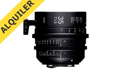 Alquiler SIGMA 35MM T1.5 FF F/CE HIGH SPEED PRIME