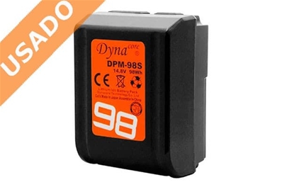 DYNACORE DPM-98S (Usado) Batería MICRO de ión lítio tipo V-Lock de 98W.