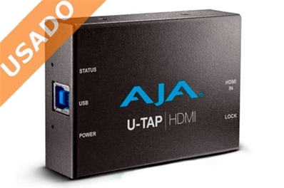 AJA U-TAP HDMI (Usado) Módulo de ingesta HDMI a PCs o Macs vía USB 3.0