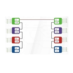 BARNFIND BARNC-10GSFP-FLEX Mux/Demux bidireccional de 4 conex 3G-6G-SDI y/o Ethernet por F.O